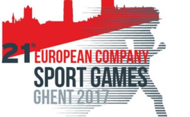 Logo 21e European Company sport games Ghent 2017