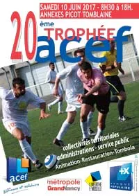 L'AFFICHE DU TOURNOI ACEF